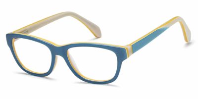Menizzi M3082K C01 - Aqua Blue / White / Lemon